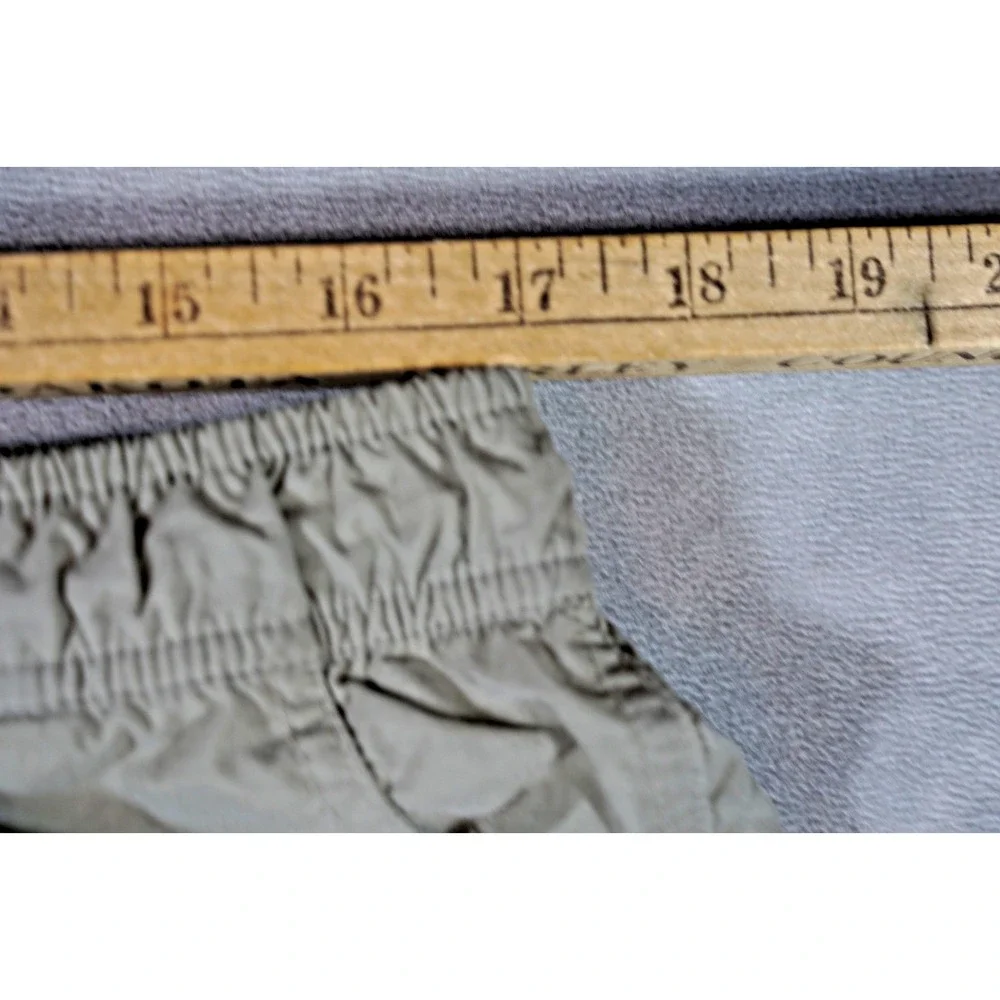 The North Face Men's Large Convertible Hiking Cargo Pants Beige Zip Off Leg